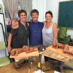 Los cursos de escultura  en La Isleta seguimos con buenos resultados